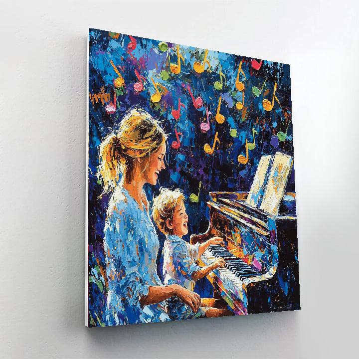 Joyful Heartstrings Numbered Painting Kits