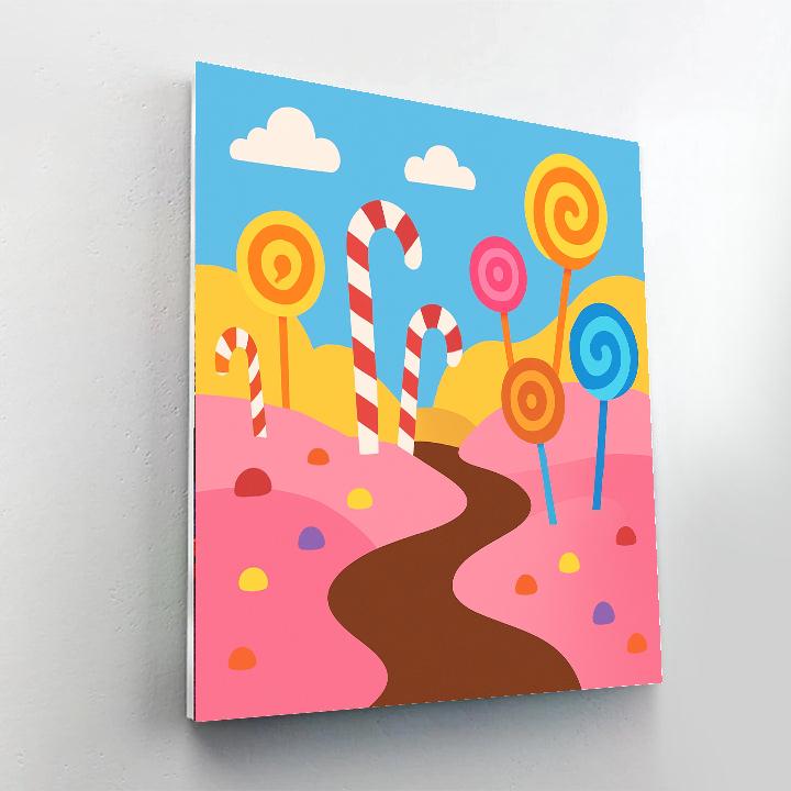 Colorful Candyland Escape Paint By Color