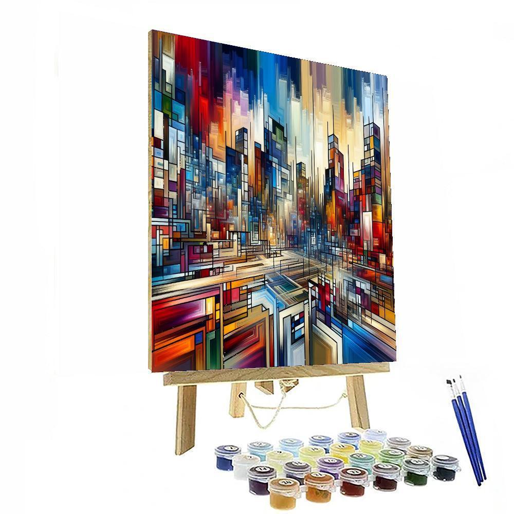 Dynamic Urban Expressions DIY Paint By Numbers