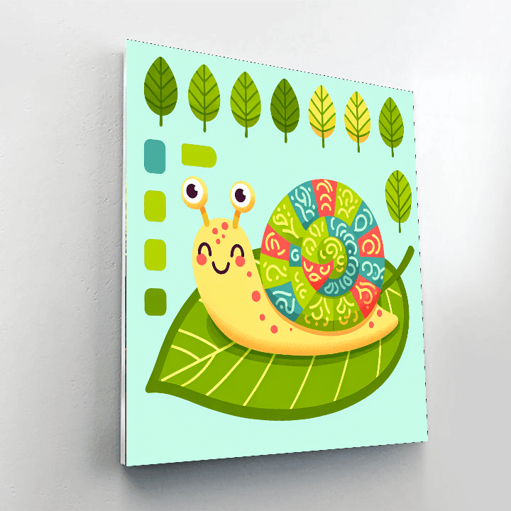 Sweet Snail Paint By Color