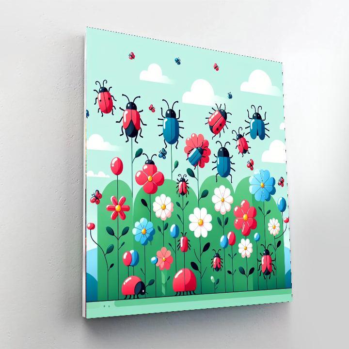 Brilliant Beetle Brigade Paint By Color
