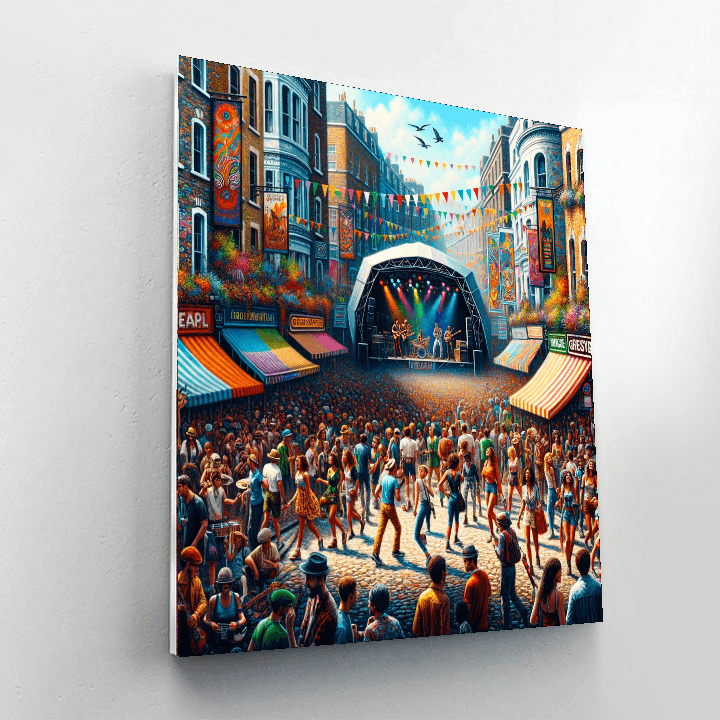 The Great Escape Festival - United Kingdom Paint By Color