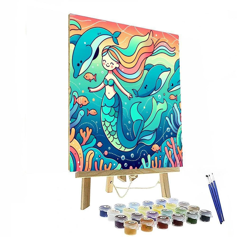 Magical Oceans DIY Paint By Numbers