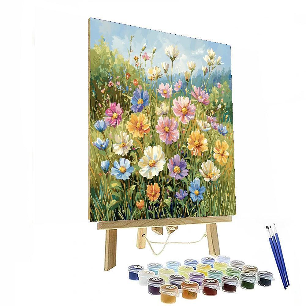 Leonardo Da Vinci Inspired Mystic Meadow  Paint By Numbers Kits