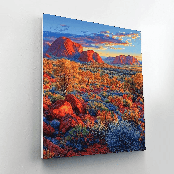 Uluru-kata Tjuta National Park DIY Paint By Numbers