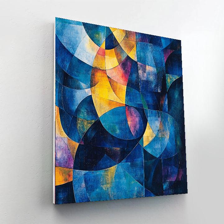 Paul Klee Inspired Rhythm Of Color  Numbered Painting Kits