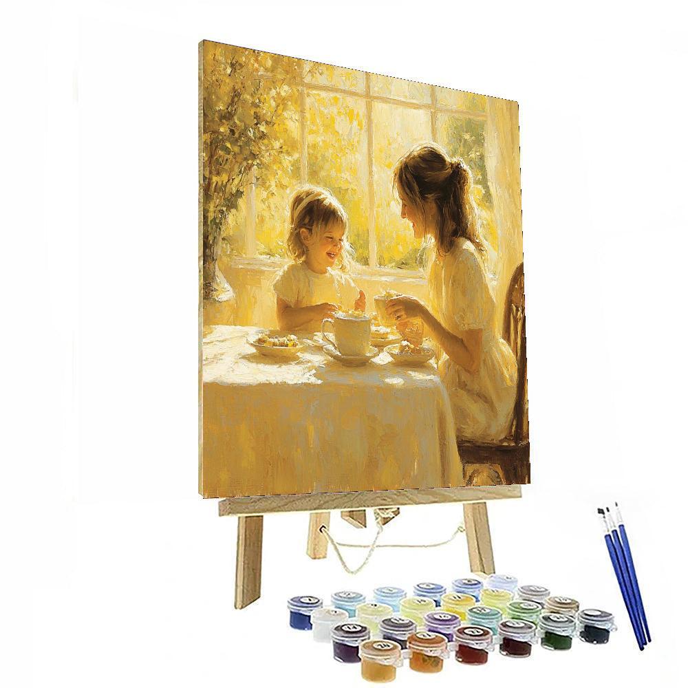 Sunshine Through The Window Paint By Color