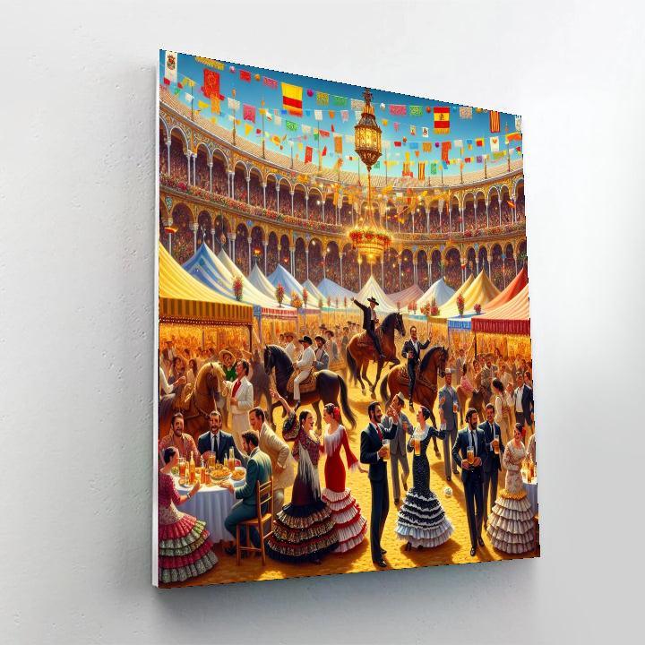 Seville Feria - Spain Paint By Numbers Art
