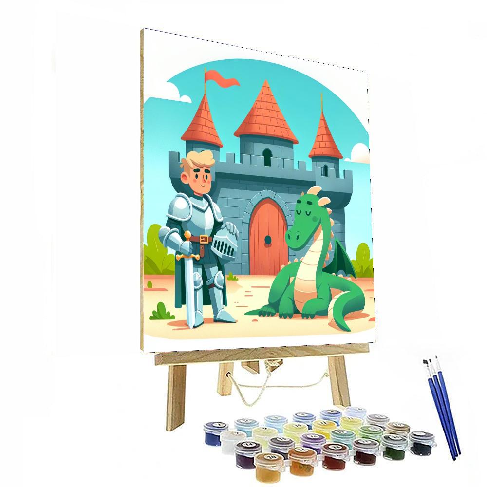 Enchanted Kingdom Quest Paint By Numbers Art