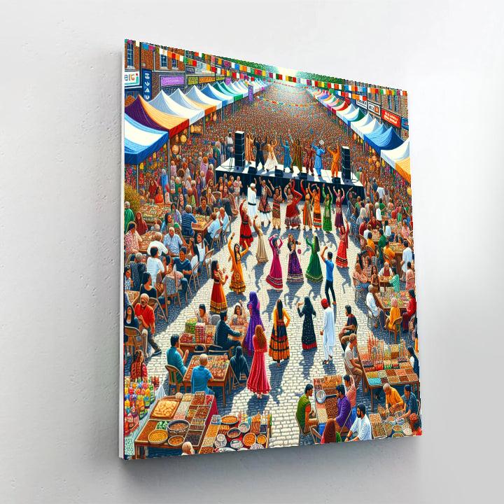 Cleveland Asian Festival - Usa Numbered Painting Kits