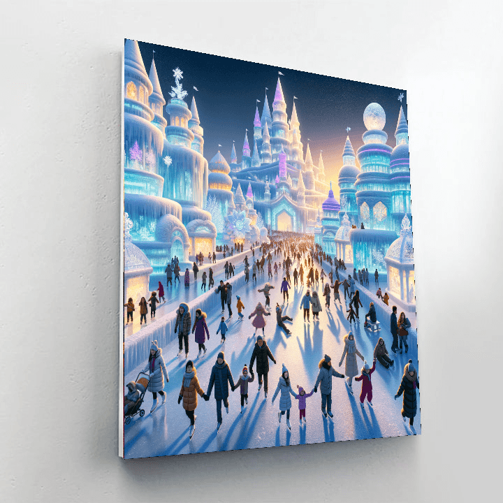 Harbin International Ice And Snow Festival Paint By Number