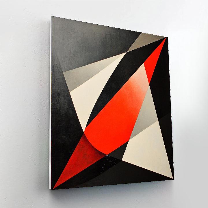 Kazimir Malevich Inspired Transient Moments  Paint By Numbers