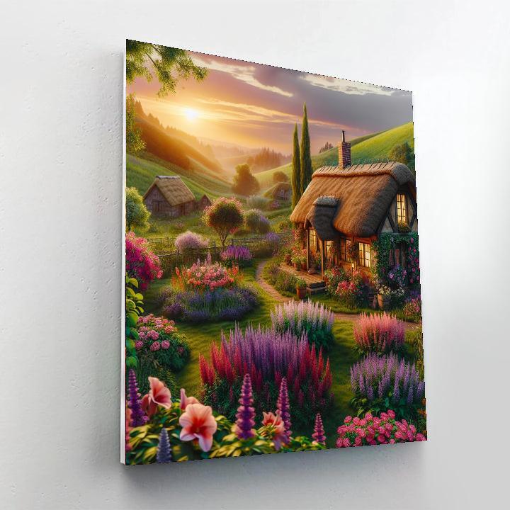 Romantic Countryside Getaway Paint By Numbers Kits