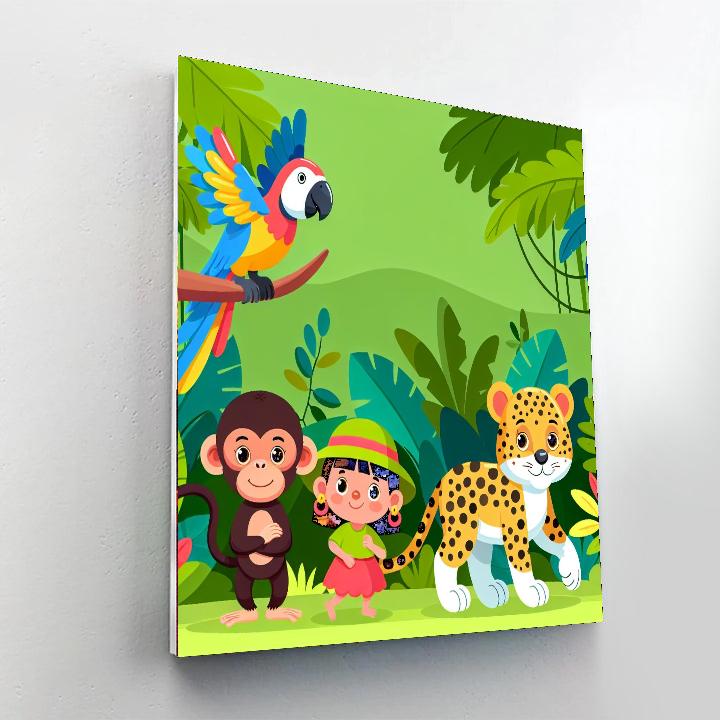 Jungle Discovery Mission Paint By Number