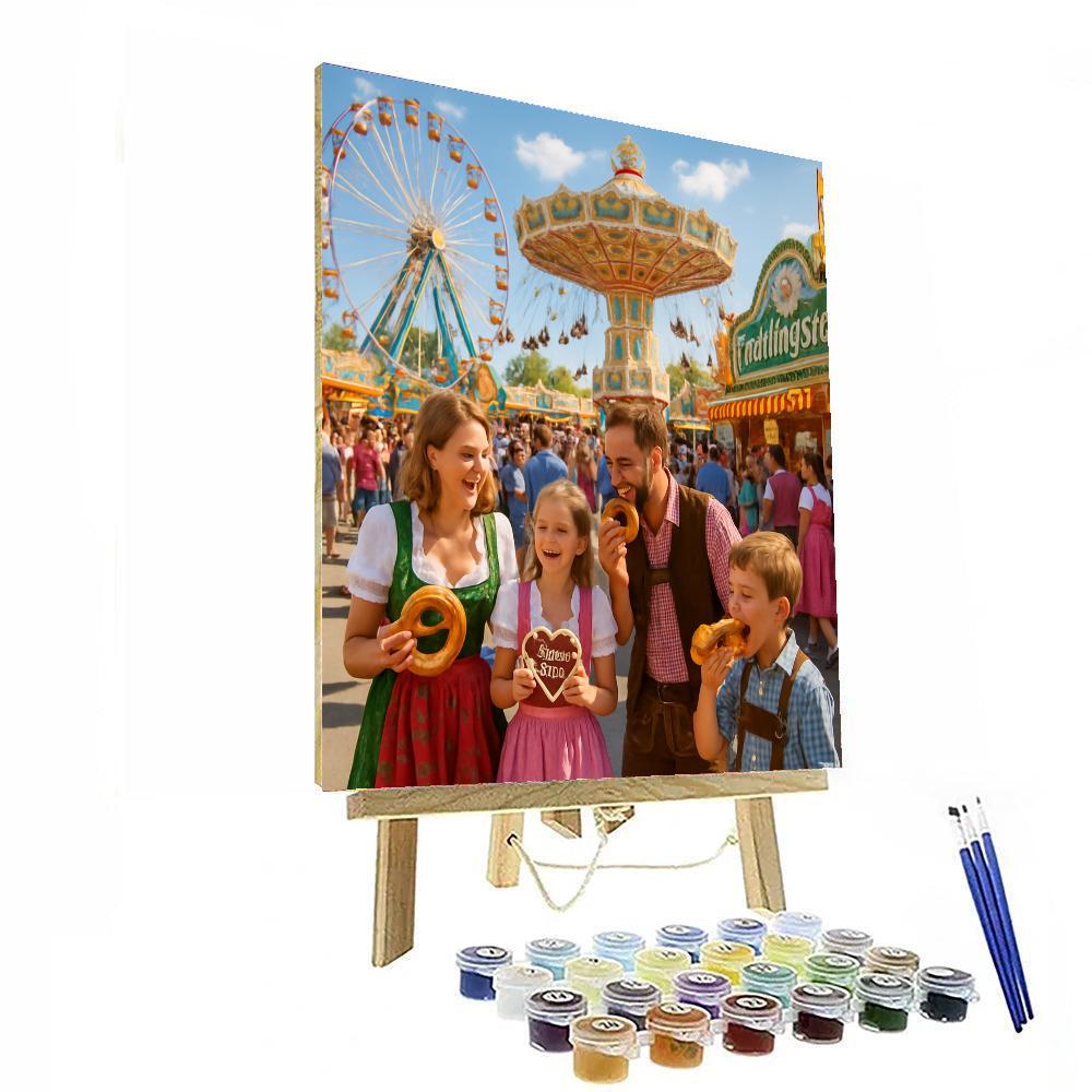 Frühlingfest Painting Number Kit