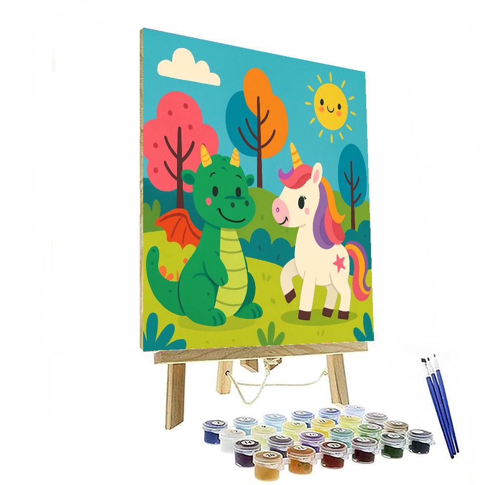 Creative Fantasy Adventures Paint By Numbers Kits