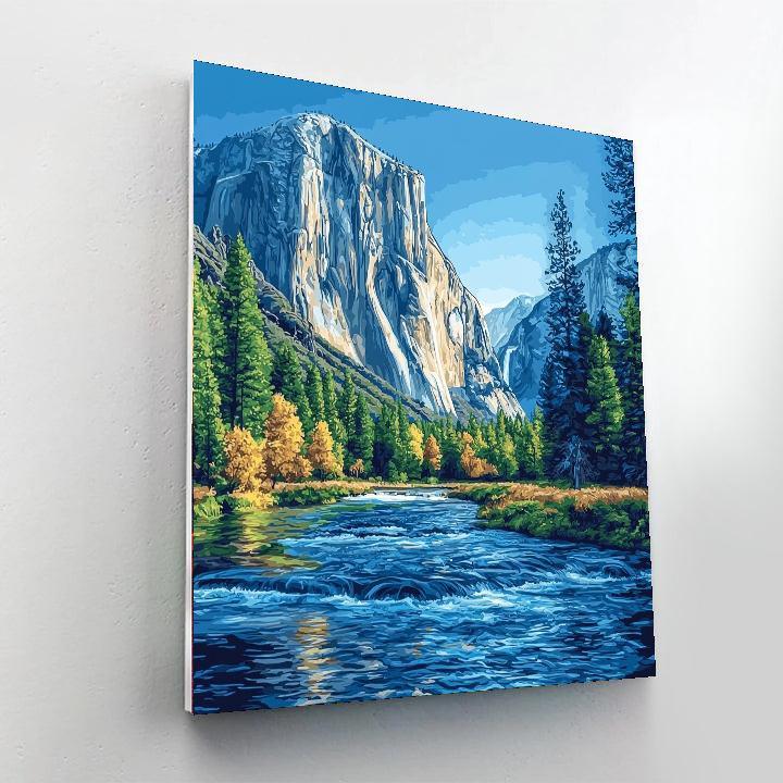 Yosemite National Park - United States Numbered Painting Kits