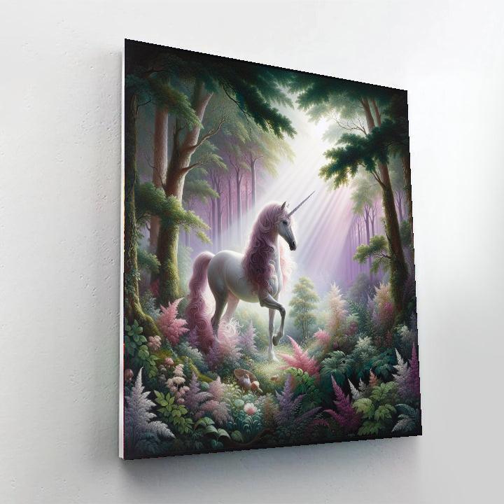 Unicorn's Enchantment Paint By Numbers