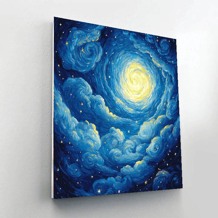 Vincent Van Gogh Inspired Enchanting Moonlight  Paint By Number