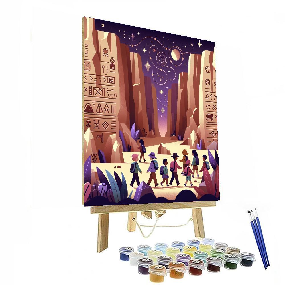 Mystic Canyon Quest Paint By Number