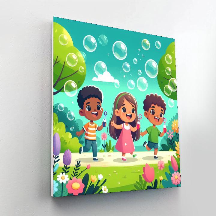 Brilliant Bubbles Paint By Number