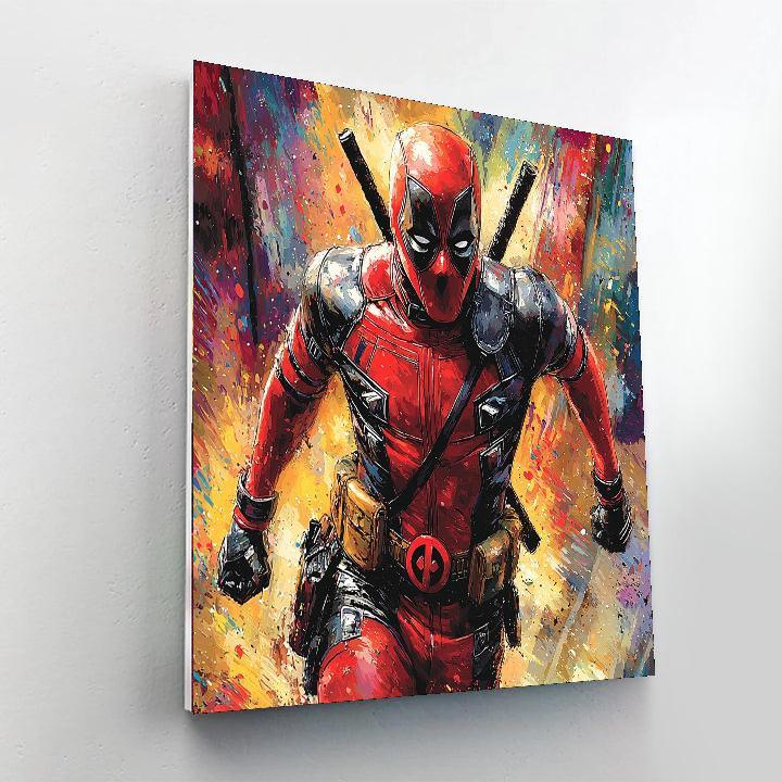 Ryan Reynolds: The Comedic Heart Of Deadpool Paint By Numbers Kits