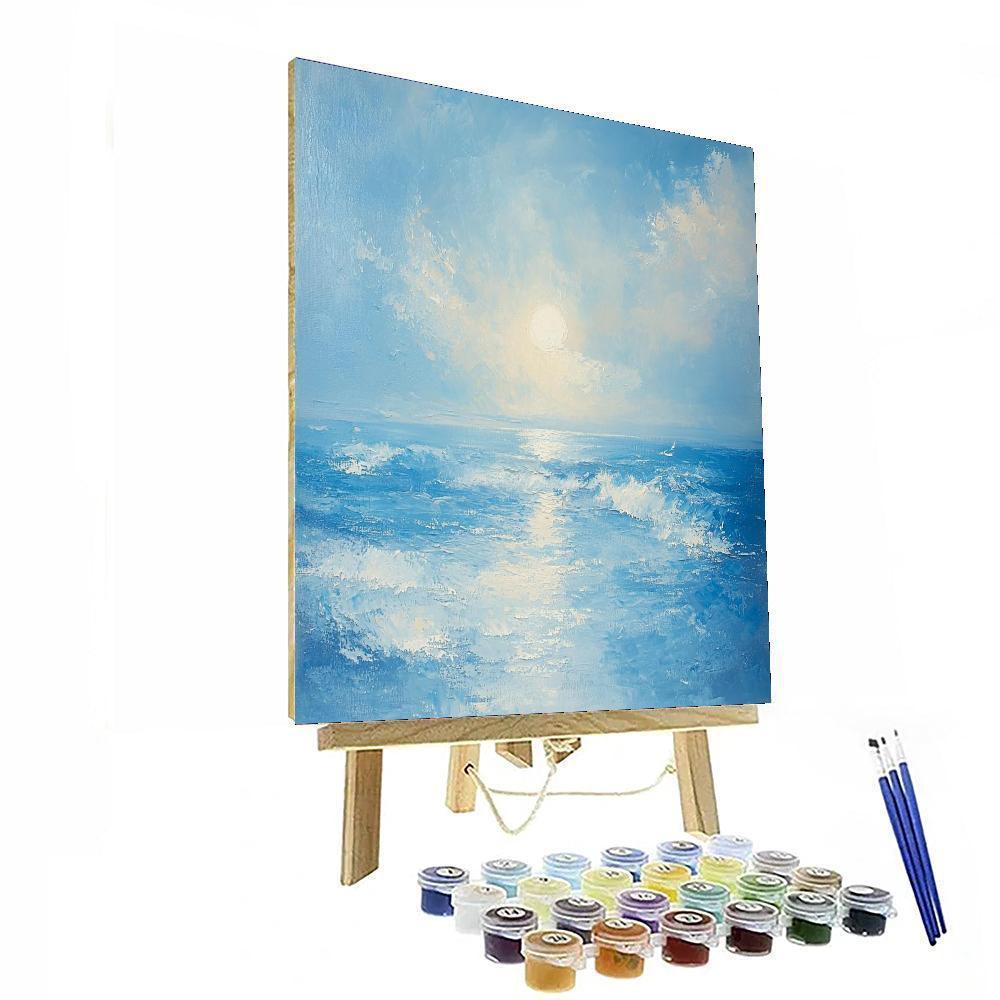 J.M.W. Turner Inspired Dreamy Seaside Escape  Paint By Numbers Kits