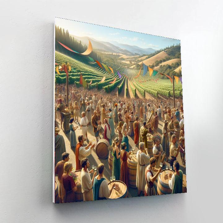 Bacchanalia Festival - Italy Paint By Numbers