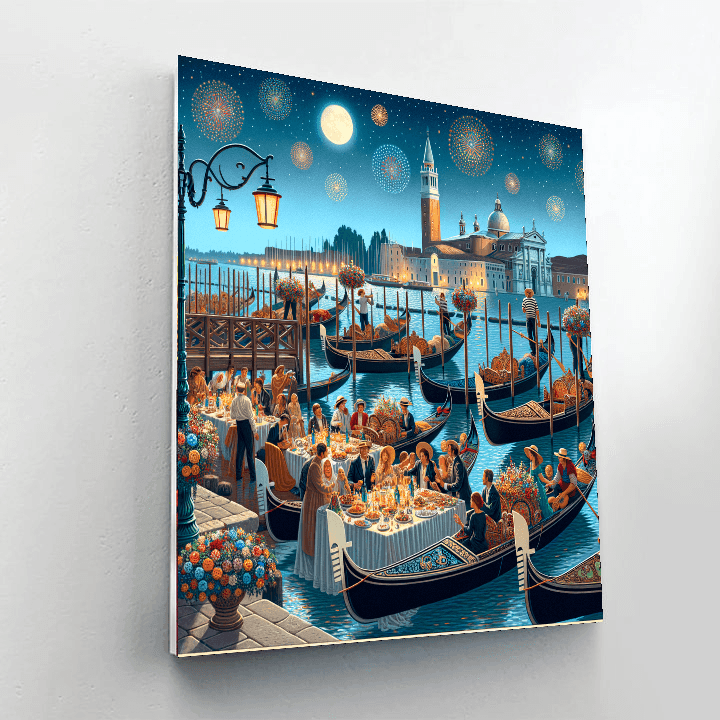 The Festa Del Redentore Paint By Color