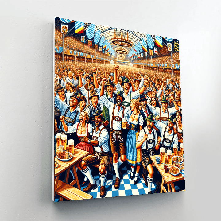 The Munich Oktoberfest Paint By Color