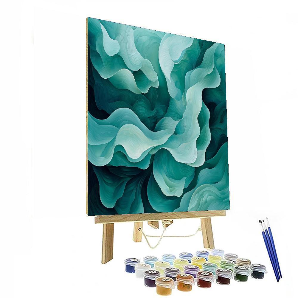 Max Ernst Inspired Labyrinths Of The Mind  Painting By Numbers Kit