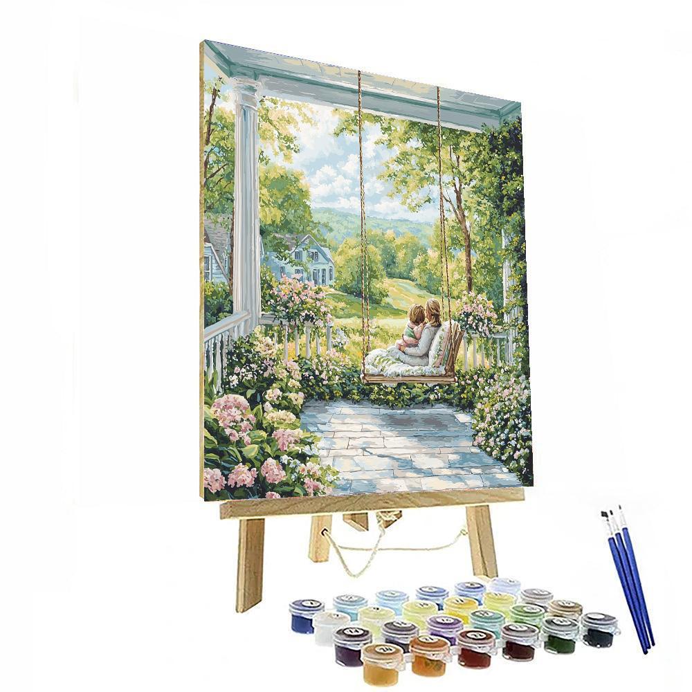 Swaying In The Breeze Paint By Number