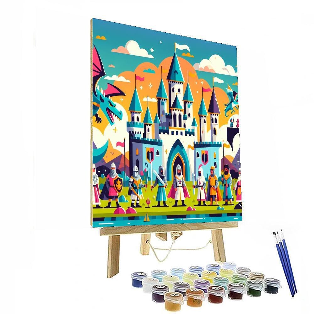 Magical Castle Mystery Numbered Painting Kits