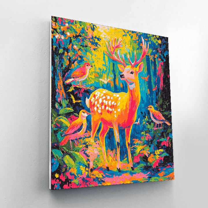 Franz Marc Inspired Guardians Of Nature  Paint By Numbers Kits