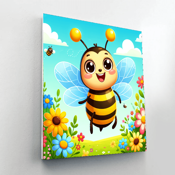 Busy Bee Painting Number Kit