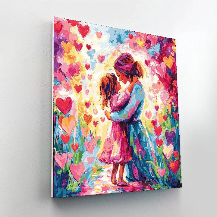 Kisses And Hugs Number Painting