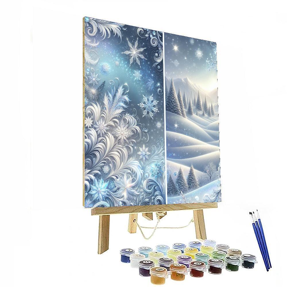 Frozen Winter Magic Paint By Number
