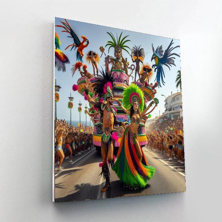 Algarve Carnival - Algarve Paint By Number