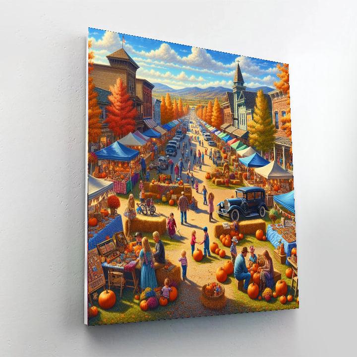 Elk City Fall Festival - Elk City, Usa Paint By Numbers Art