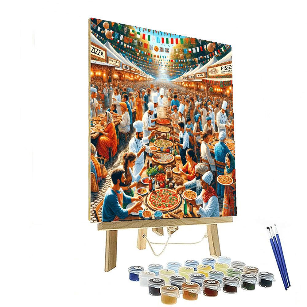 Pizzafest - Italy Paint By Color