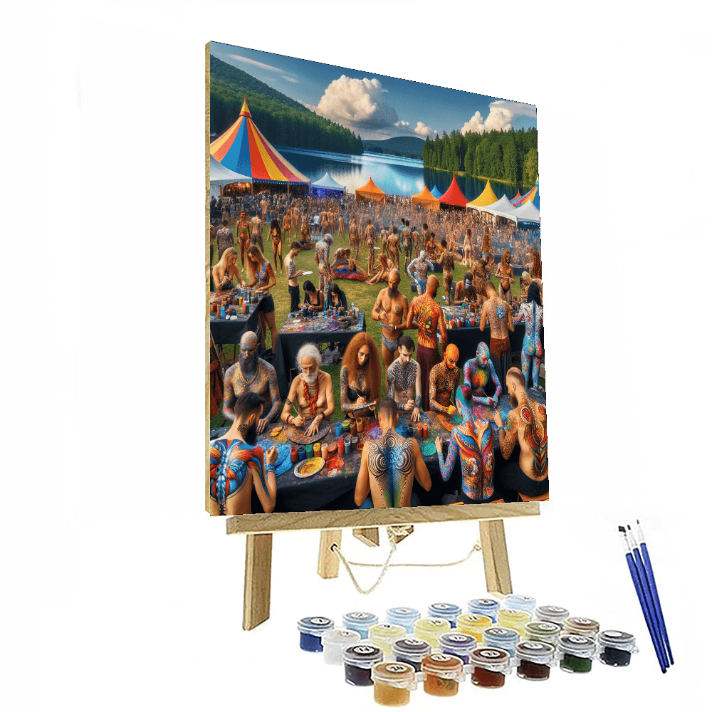World Bodypainting Festival - Austria Painting Number Kit