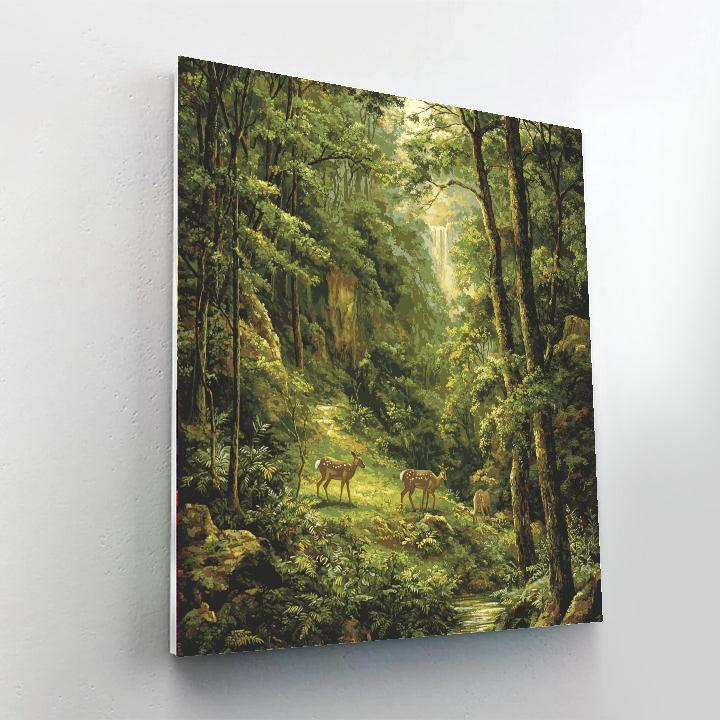Thomas Gainsborough Inspired Harmonious Woodland Serenade  Paint By Numbers