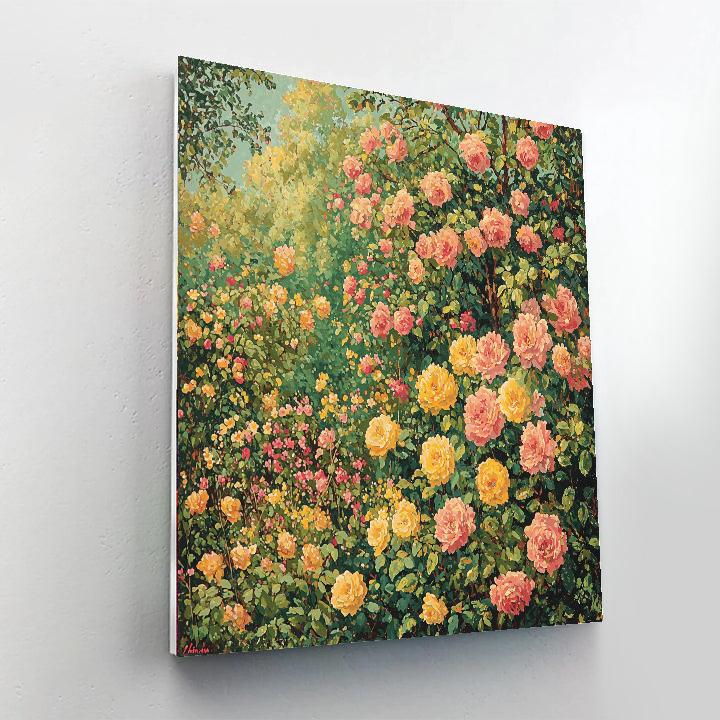 Henri Fantin-Latour Inspired Lush Floral Abundance  Paint By Numbers