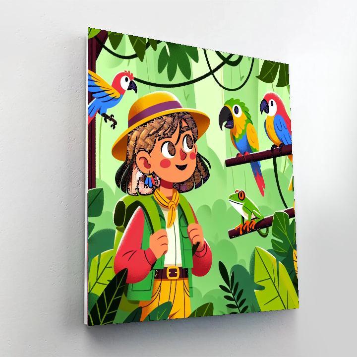 Rainforest Rainbow Expedition Paint By Color