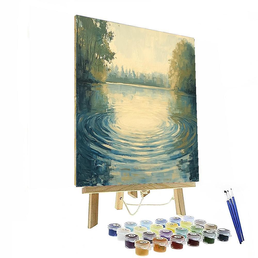 Paul Cézanne Inspired Vibrant Serenity  Paint By Numbers Kits