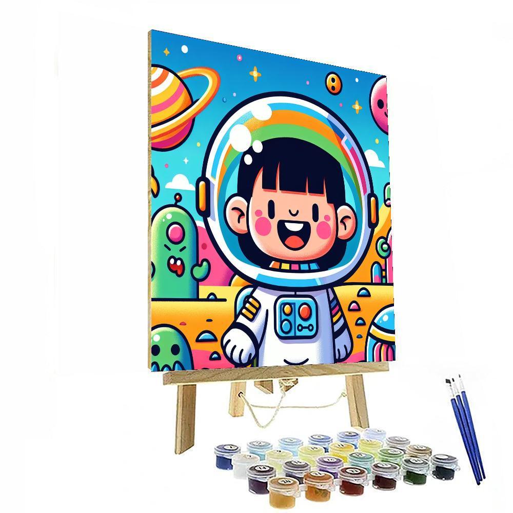 Astronaut Adventures Paint By Number