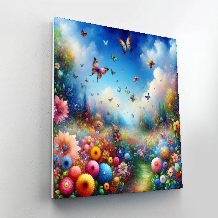 Fantasy Garden Enchantment Paint By Color
