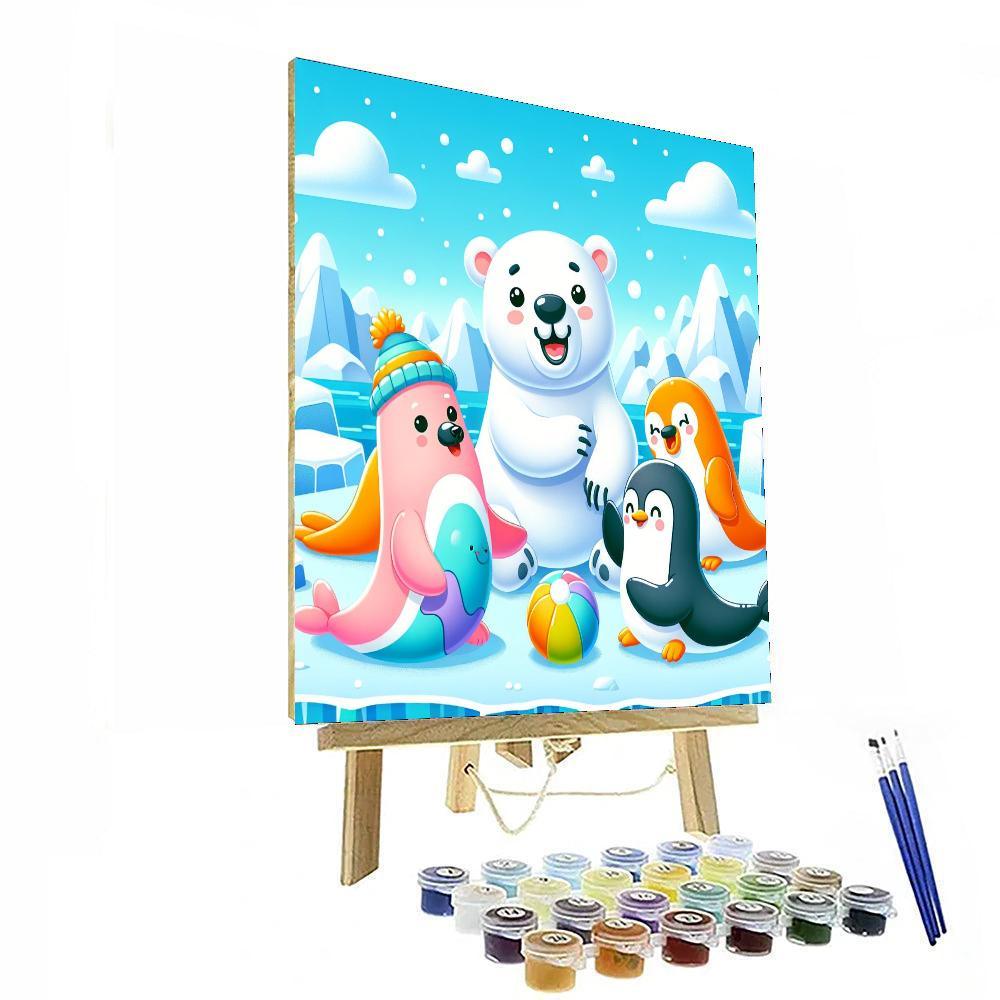 Adventurous Arctic Friends Paint By Color