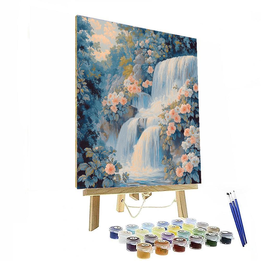 Odilon Redon Inspired Dreamy Waterfall  Paint By Numbers Kits