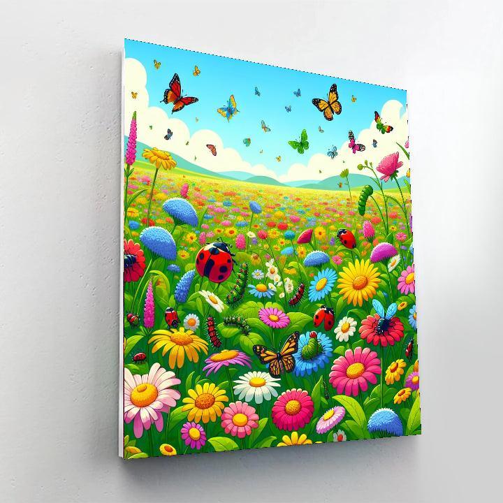 Wildflower Wonders Paint By Numbers
